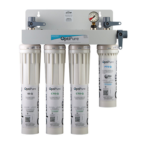 160-52040 $1524 Pentair OptiPure QT2+MP Multi-Point Filtration System