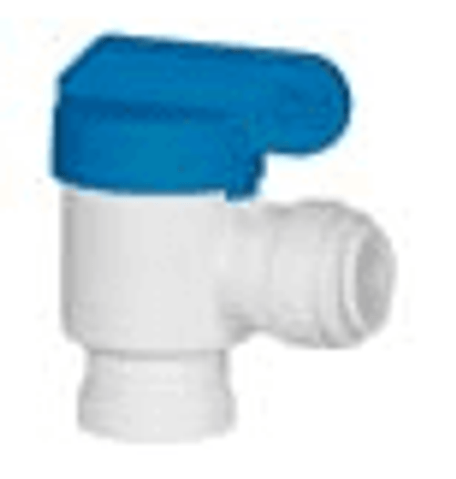 PPSV501222W / John Guest® Reverse Osmosis Tank Valve w/ 3/8" Quick-Connect Fitting