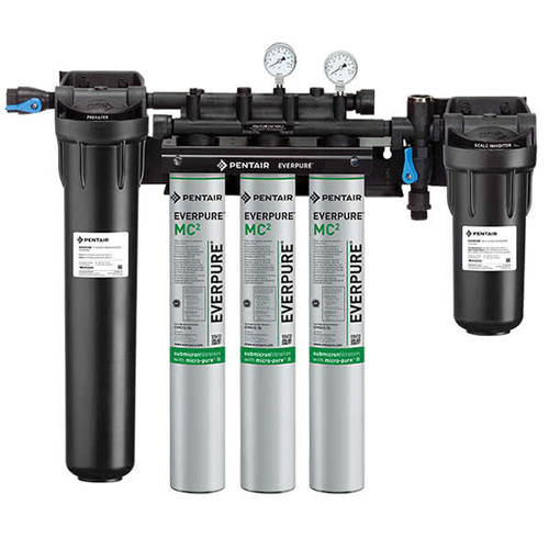 EV9328-06 $1092 Everpure High Flow CSR Triple-MC2 Water Filtration System