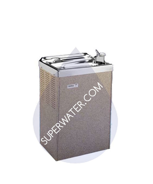 500285  Oasis PLF8MH Stainless Steel HOT 'N COLD On-A-Wall Cooler