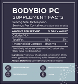 BodyBio PC (Liquid) 4 oz by BodyBio