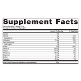 BioPure Protein by Metagenics Ingredients Label