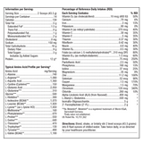 UltraGI Replenish (Vanilla) by Metagenics Ingredients Label