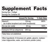 CoQ10 ST-200  by Metagenics Ingredients Label