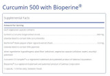 Curcumin 500 with Bioperine 60 capsules by Pure Encapsulations