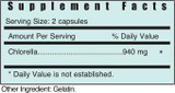 REL - CHLORELLA by Systemic Formulas