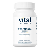 Vitamin D3 2000IU by Vital Nutrients