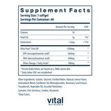 Ultra Pure® Fish Oil 700 Pharmaceutical Grade by Vital Nutrients