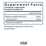 Resveratrol by Vital Nutrients