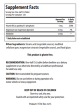 Melatonin-B6/Mg by Biotics Research