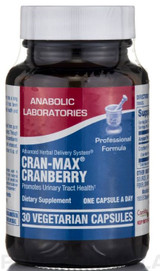 CRANBERRY (CRAN-MAX) VEG CAP 30 count by Anabolic Labs