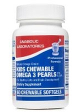 KIDS CHEWABLE EPA/DHA PEARLS 60 count by Anabolic Labs