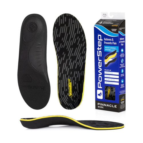 Pinnacle Work Insoles (Formerly ErgoShield Ergo Arch Insoles) by Powerstep Pinnacle Work Insoles (Formerly ErgoShield Ergo Arch Insoles) by Powerstep