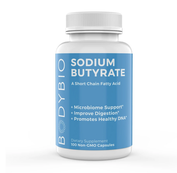 Butyrate (Sodium) 100 ct. by BodyBio