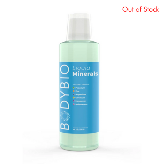 Premix Liquid Minerals 8 oz by BodyBio