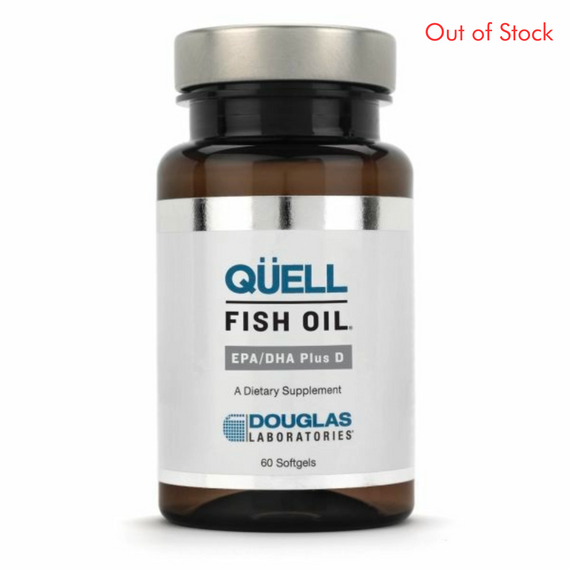 QUELL FISH OIL EPA/DHA PLUS D 60 count by Douglas Labs
