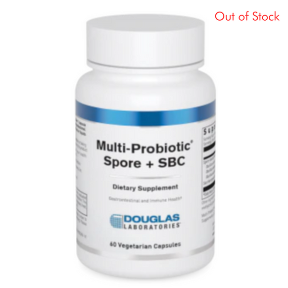 Multi-Probiotic Spore + SBC 60 count by Douglas Labs
