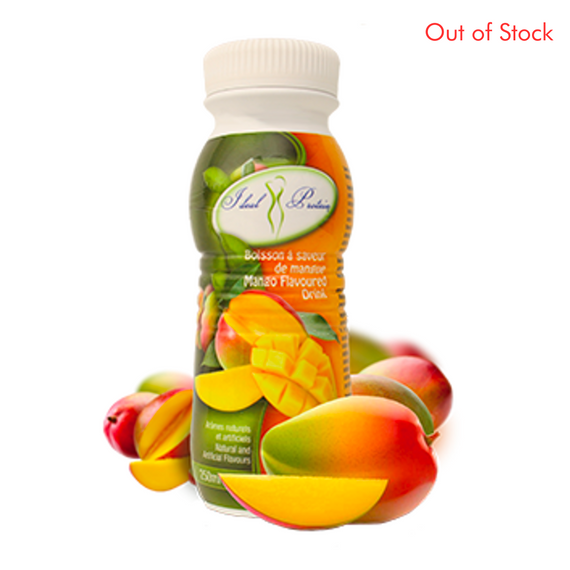 Mango Flavored Drink, Ready to Serve by Ideal Protein - Individual Bottle