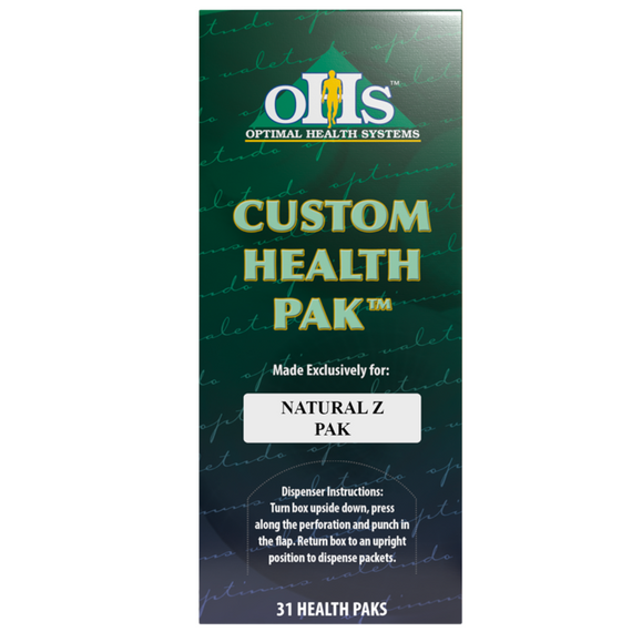 Natural Z Pak 30 ct by Optimal Health Systems