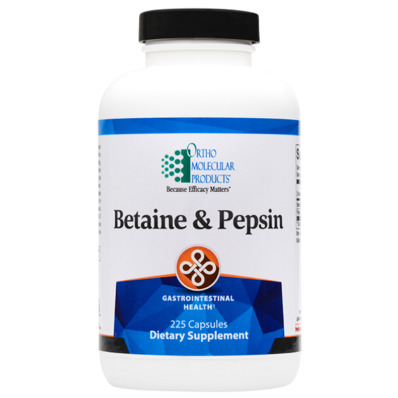 Betaine and Pepsin by OrthoMolecular