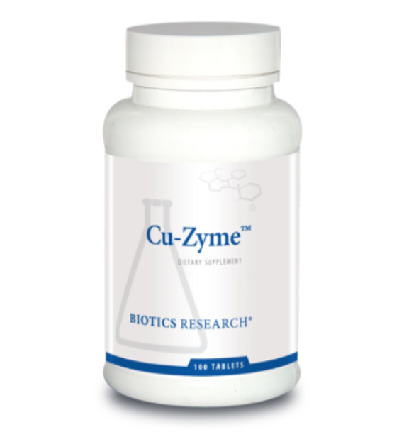 Cu-Zyme (Copper) by Biotics Research