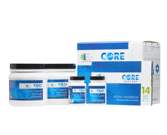 Core Restore Kit Vanilla by Ortho Molecular (7-Day)