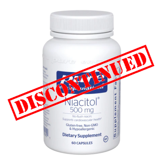 Niacitol 500mg by Pure Encapsulations (60 Capsules)