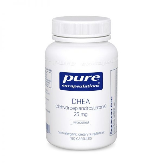 DHEA 25mg 60 capsules by Pure Encapsulations