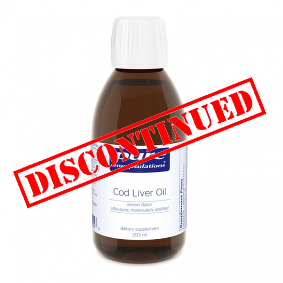 Cod Liver Oil by Pure Encapsulations