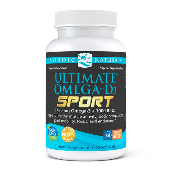 Ultimate Omega-D3 Sport by Nordic Naturals