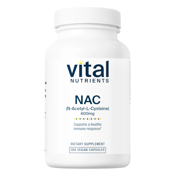 NAC (N-Acetyl Cysteine) 600mg by Vital Nutrients