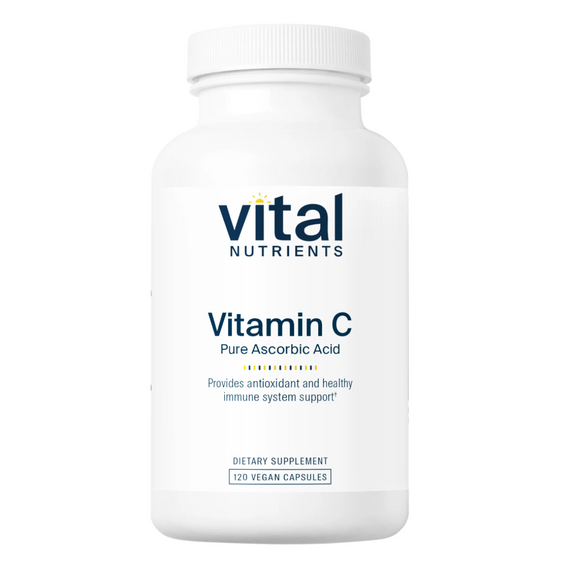 Vitamin C (100% pure ascorbic acid) 1000mg by Vital Nutrients 120 count