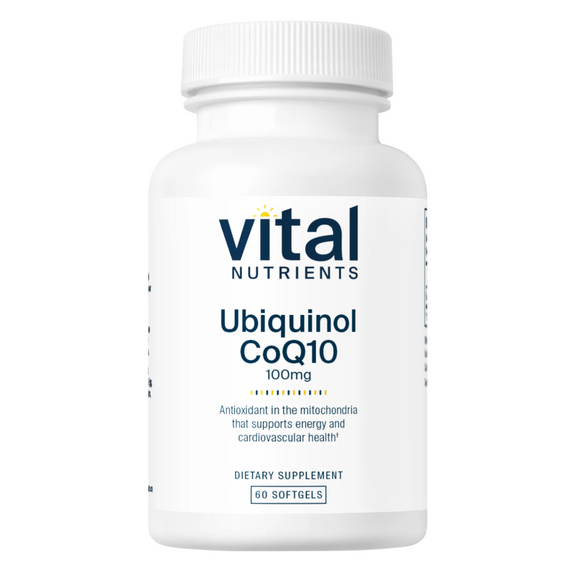 Ubiquinol CoQ10 100mg by Vital Nutrients
