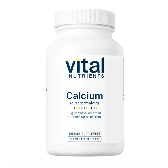 Calcium (Citrate/Malate) 150mg by Vital Nutrients
