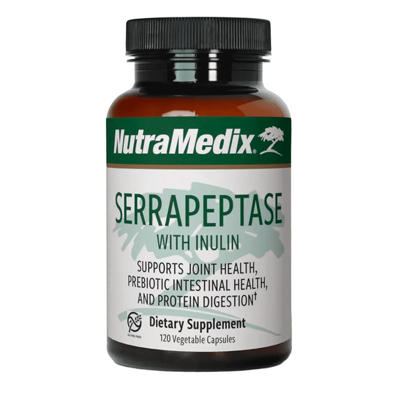 Serrapeptase 120 Vegetable Capsules by NutraMedix