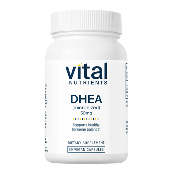 DHEA (Micronized) 50mg by Vital Nutrients