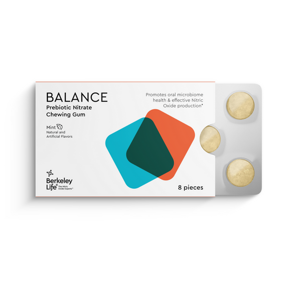 Prebiotic Nitrate Chewing Gum by Berkeley Life