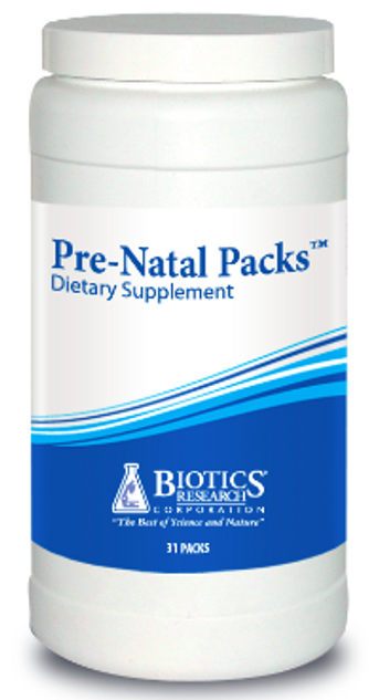 Pre-Natal Packs by Biotics Research