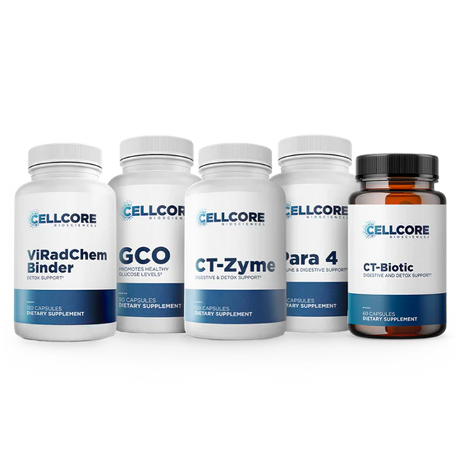 Detox Support Kit by CellCore Biosciences For Detoxification