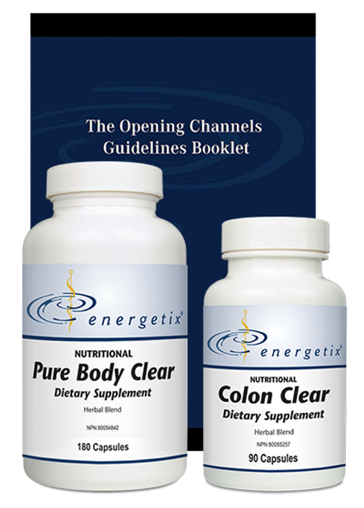 Colon Clear & Pure Body Clear Set w/ manual by Energetix