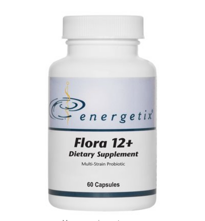 Flora 12+ 60 capsules by Energetix