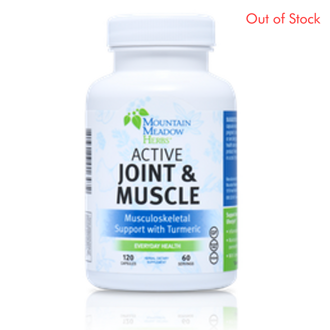 Active Joint & Muscle 410 mg Capsules (120 ct.) by Mountain Meadow Herbs