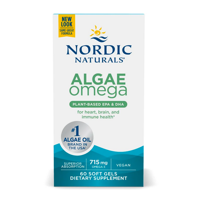 Algae Omega 60 Soft Gels by Nordic Naturals