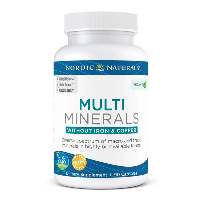 Multi Minerals without Iron and Copper by Nordic Naturals