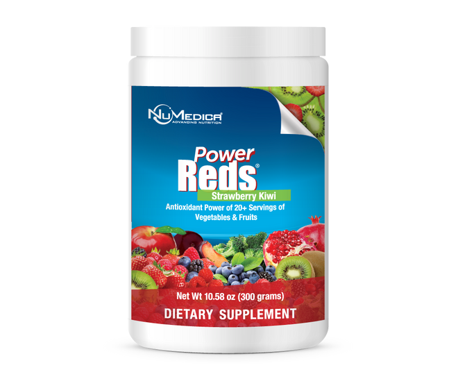 Power Reds  Strawberry Kiwi by NuMedica