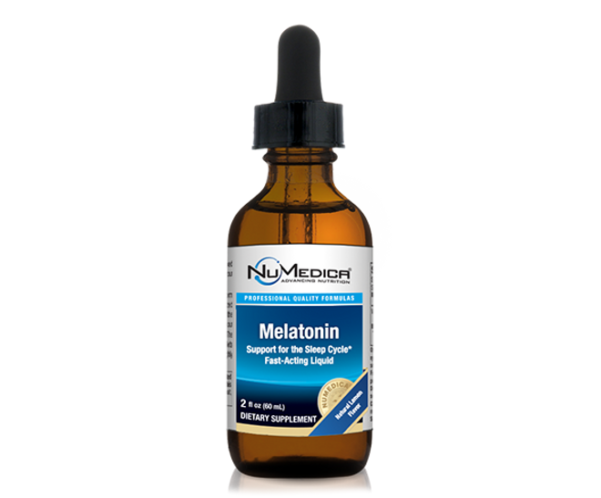 Melatonin Liquid (Natural Lemon) by NuMedica