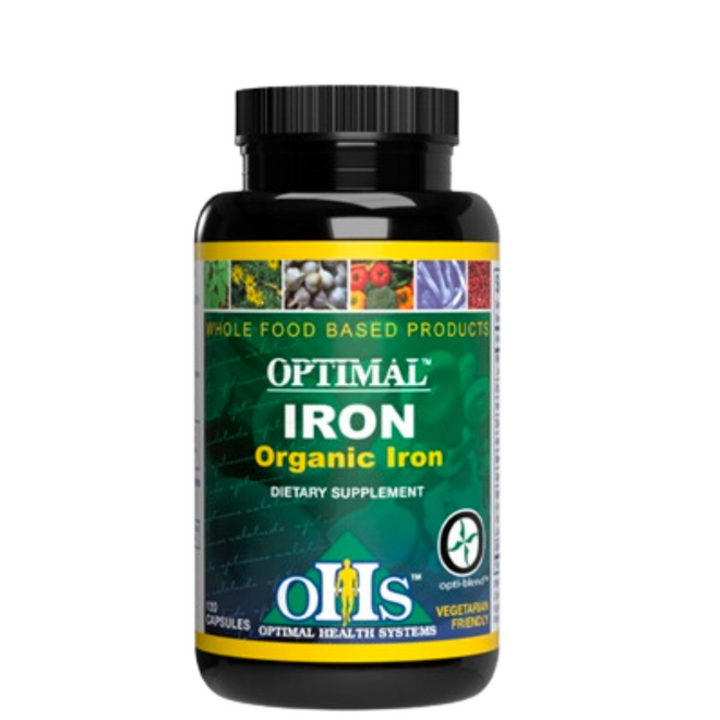 Optimal Iron 120 ct by Optimal Health Systems