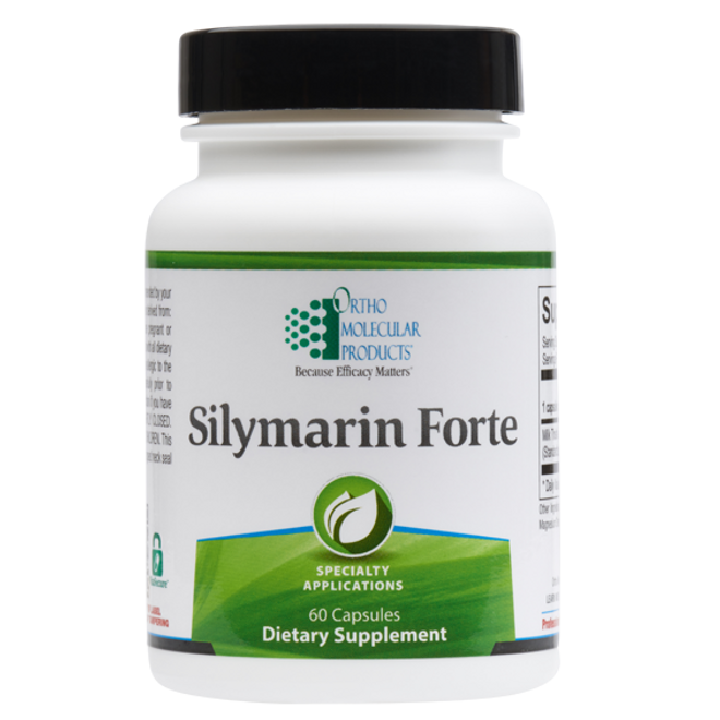 Silymarin Forte (60 ct) by Ortho Molecular