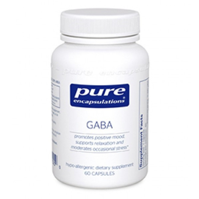 GABA 60 capsules by Pure Encapsulations