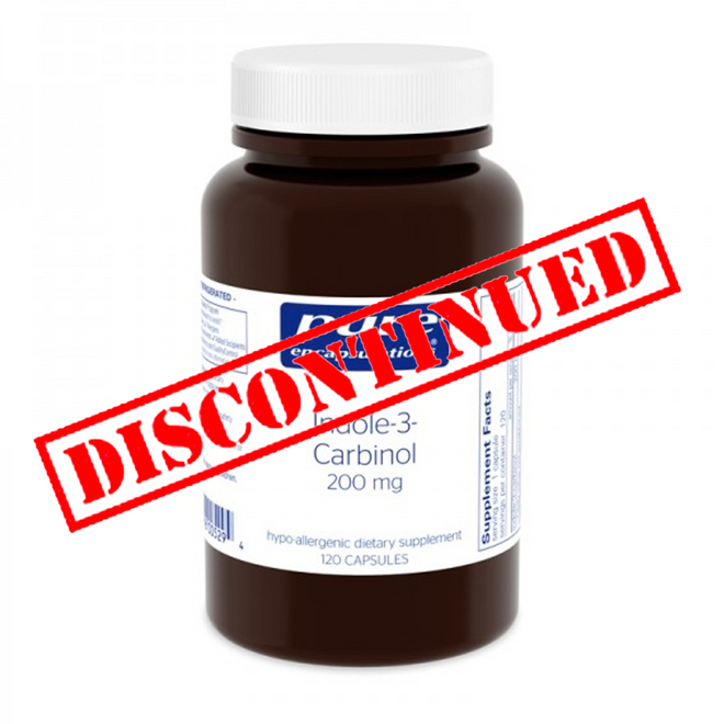 Indole-3-Carbinol 200mg 120 capsules  by Pure Encapsulations